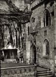 CPM Rocamadour Facade de la Chapelle Notre Dame avec l epee de Roland Durandal