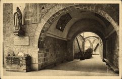 CPA Rocamadour Le porche et le coffre au verrou legendaire 