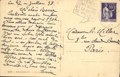 CPA Rocamadour Le chemin de ronde