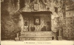 CPA Rocamadour Tombeau de St Amadour