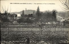 CPA St Michel sur Orge Vue Generale et Tour de Monthery