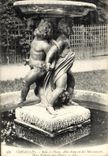 CPA Versailles Bain de Diane Allee d eau ou des Marmousets Deux enfants aux fleurs