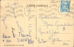 CPA Aix Les Bains Les Sources