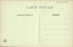 VINTAGE POSTCARD Surroundings D Uriage les Bains St Martin and Solid mass of Belledonne