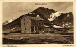 VINTAGE POSTCARD Collar of L Iseran the country cottage hotel