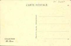 VINTAGE POSTCARD Country cottage And Collar Of Berard