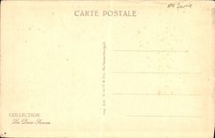 VINTAGE POSTCARD Vacheresse Cascades of Curved Fire