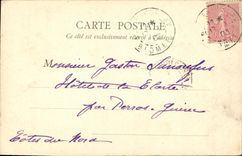 VINTAGE POSTCARD Paris Turn of Passy Street of the Tower