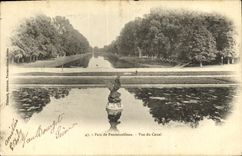 CPA Fontainebleau Vue du Canal