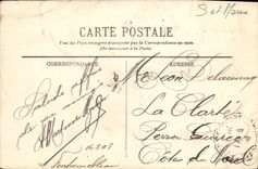 CPA Fontainebleau Le Palais Perspective du chateau et de l etang