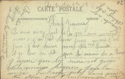 Alrededores de la POSTAL de la VENDIMIA de Villers Cotterets Longpont