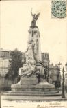 CPA Soissons Le Monument de la Defense Militaria