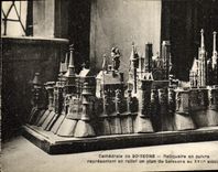 CPA Soissons Cathedrale de Rellquaire en Cuivre