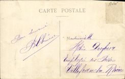 VINTAGE POSTCARD Neuville On Ain the Bridge