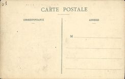 VINTAGE POSTCARD Culoz Places Russet red Cross