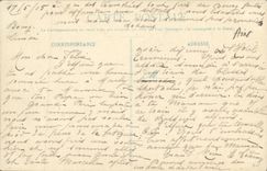 VINTAGE POSTCARD Cize the River D Ain and Rocks of Jarbonnel