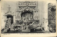 CPA Bourg Eglise De Brou Tombeau ou Mausolee de Philibert le Beau 