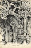 CPA Bourg Eglise Figures du Mausolee de Marguerite de Bourbon