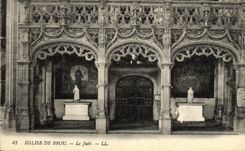 CPA Bourg de Eglise Le jube