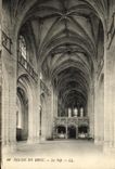 CPA Bourg de Eglise La nef