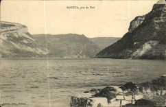 VINTAGE POSTCARD Nantua Taken of Port