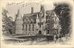 CPA Chateau de Maintenon Facade Septentrionale