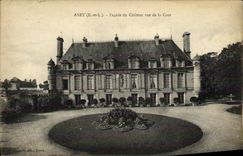 CPA Anet Chateau Vue Prise sur les Fossee