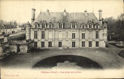 CPA d Anet Chateau Vue Prise de la Cour