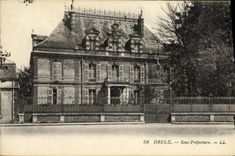 POSTAL Dreux de la VENDIMIA bajo prefectura