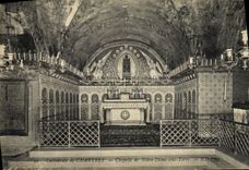 CPA Chartres Cathedrale Chapelle de Notre Dame sous Terre