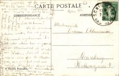 VINTAGE POSTCARD Schirmeck Sanatorium