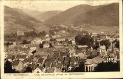 VINTAGE POSTCARD Schirmeck View Seen from of Schlossberg