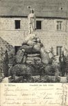 CPA St Odilien Standbild der heil Odilie