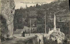 CPA Luz Saint Sauveur La Colonne de la Duchesse de Berry