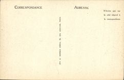 VINTAGE POSTCARD the High Pyrenees Solid mass of the Peak of the South Large Cascades of the Blue Lake