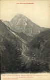 VINTAGE POSTCARD Lic Peak of the South of Bigorre Seen from of the Road of Toumalet taken Gripp