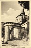 VINTAGE POSTCARD St Savin Apse of L Church
