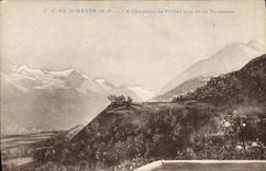 VINTAGE POSTCARD St Savin the vault of Pietat seen of the terrace