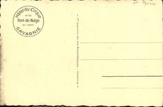 VINTAGE POSTCARD St Savin Gave and the Peak Secugniac