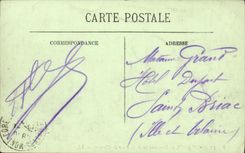 VINTAGE POSTCARD the Mount Gilds Panorama Seen of the Road of Clermont