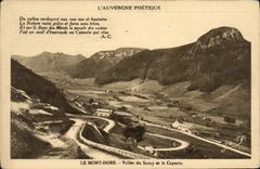 VINTAGE POSTCARD the Mount Gilds Valley of Sancy and the Capuchin