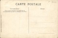 VINTAGE POSTCARD Environs of the Mount Gilds the Village of Bressouleille and the 3 devils