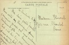 VINTAGE POSTCARD the Mount Gilds an Abrupt Turning on the Brook of Dyane Automobile