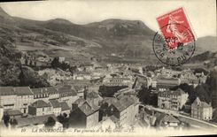 CPA La Bourboule vue Generale et le Puy Gros