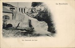 CPA La Bourboule La cascade du lac 
