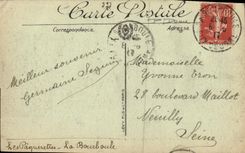 CPA La Bourboule La Route du Barrage