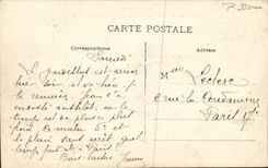 CPA La Bourboule Roche des Fees