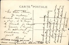 Calle de Clermont Ferrand de la POSTAL de la VENDIMIA de las grasas en el Puy inferior de Dama