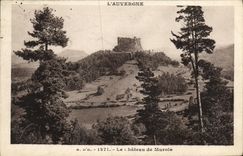 VINTAGE POSTCARD L Auvergne the Castle of Murols