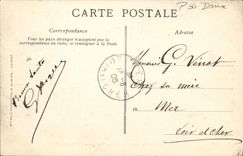 VINTAGE POSTCARD L Auvergne throats of Chouvigny Seen from on the Tunnel